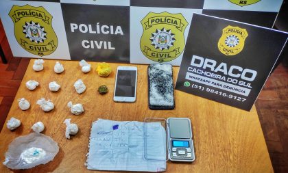 Fátima: Polícia recolhe cocaína e maconha em ação com um preso e menor apreendido