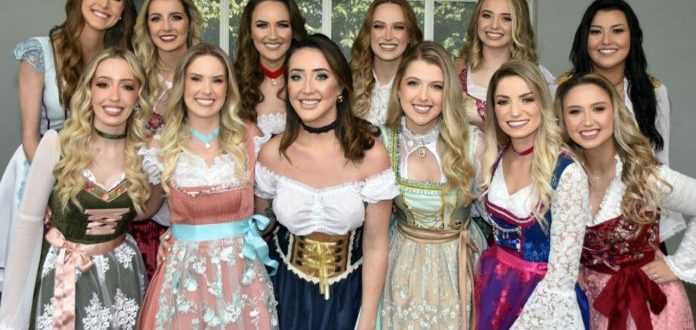 É neste domingo: conheça as 12 candidatas ao título de soberana da 37ª Oktoberfest