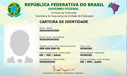 RS abre emissões da nova Carteira de Identidade Nacional na semana que vem