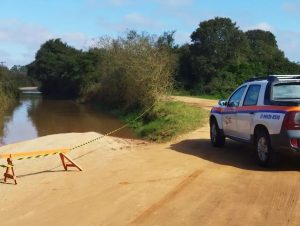 Elevação do Jacuí: Defesa Civil alerta sobre interrupção da Estrada do São Lourenço