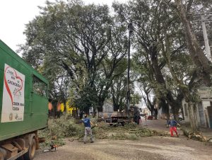 Intervenção da RGE deixará parte do Centro sem luz no domingo