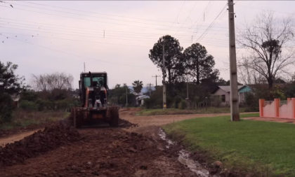 Novo Cabrais intensifica manutenção de trechos críticos