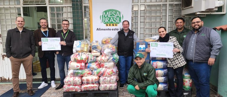 Sicredi Centro Leste RS arrecada mais de 46 toneladas de alimentos com o Carrinho da Cooperação