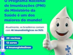 Campanha Vacina Mais acontecerá em três unidades de saúde