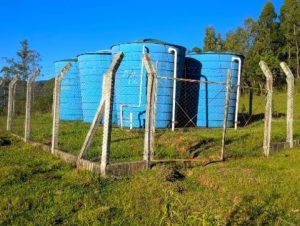 Reservatórios de água de Cerro Branco passam por limpeza e desinfecção