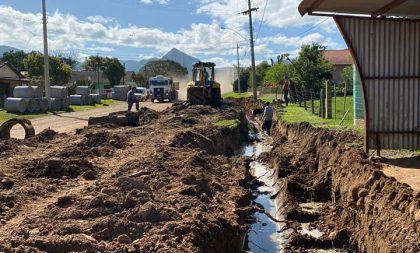 Obras de calçamento avançam em Paraíso do Sul