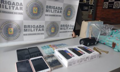 BM detém quatro por furtos em lojas no Centro