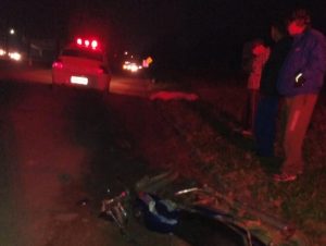 Colisão contra caminhão de Cachoeira do Sul resulta em morte de motociclista