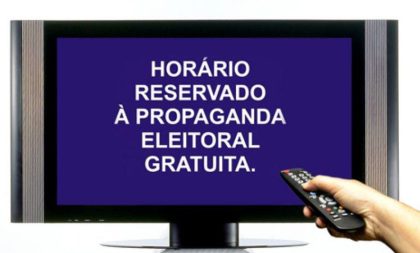 Propaganda eleitoral no rádio e na televisão começa nesta sexta-feira