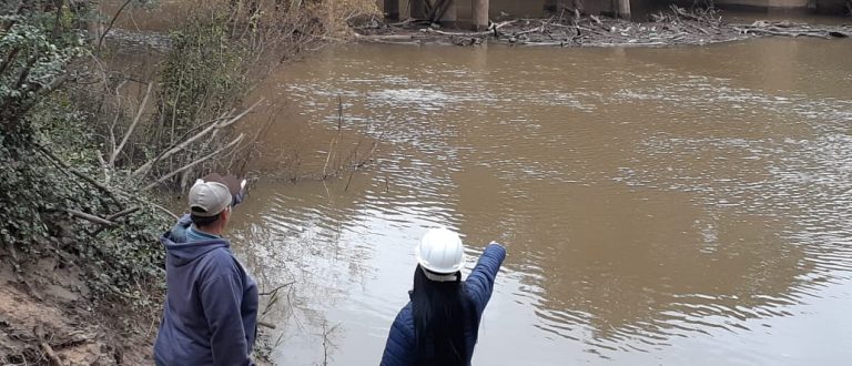 Ponte é interditada no Altos dos Cassemiros