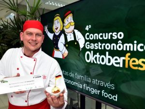 Receita de paraisense vence Concurso Gastronômico da Oktoberfest