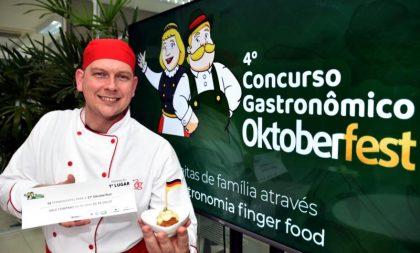 Receita de paraisense vence Concurso Gastronômico da Oktoberfest