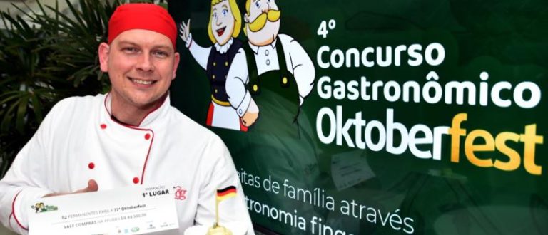 Receita de paraisense vence Concurso Gastronômico da Oktoberfest