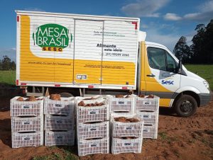 Mesa Brasil Sesc distribuiu mais de 49 toneladas de alimentos em Cachoeira do Sul