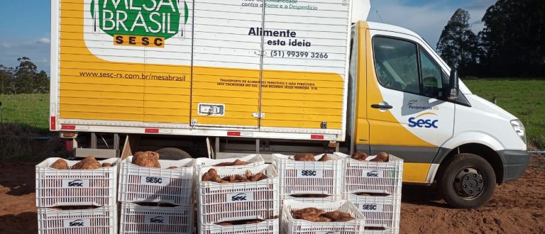 Mesa Brasil Sesc distribuiu mais de 49 toneladas de alimentos em Cachoeira do Sul