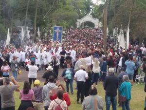 Emoção e fé marcaram a 28ª Romaria Mãe do Redentor