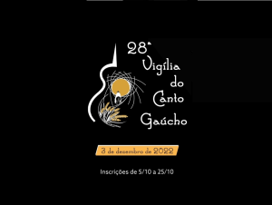 28ª Vigília do Canto Gaúcho abre inscrições nesta quarta-feira