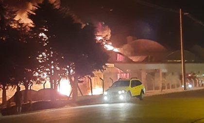 Incêndio atinge a Cotrisul em Caçapava