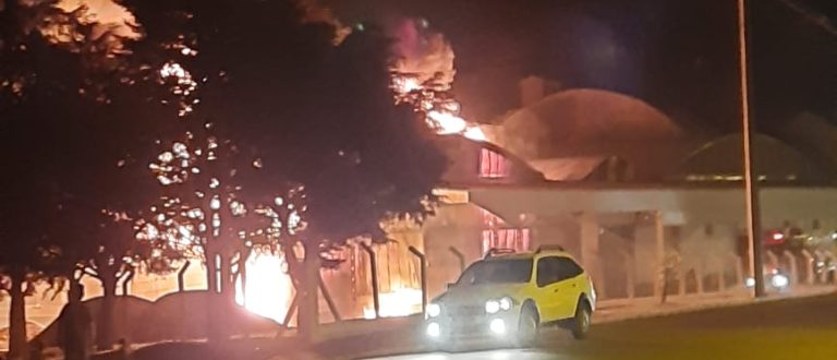 Incêndio atinge a Cotrisul em Caçapava