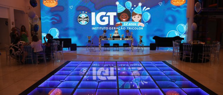 Grêmio: IGT celebra 12 anos de história com festa para os jovens acolhidos