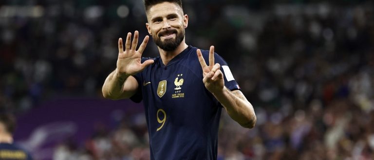 Artilheiros Giroud e Mbappé fazem França avançar: 3 a 1 na Polônia