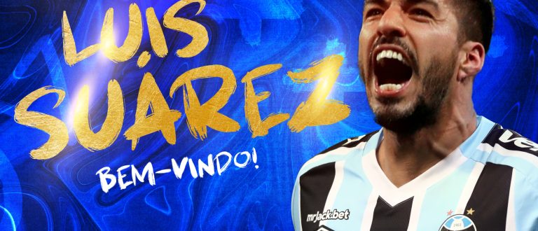 Grêmio anuncia contratação do atacante uruguaio Luis Suárez