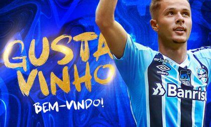 Grêmio comunica contratação do meia-atacante Gustavinho