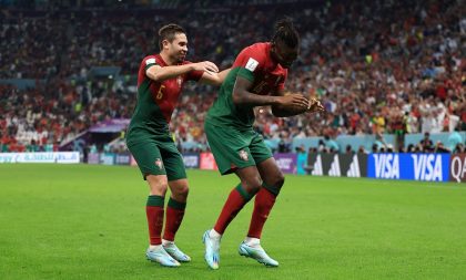 Portugal aplica goelada para avançar na Copa