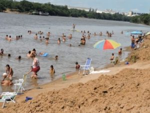 Praia Nova própria para banho, diz a Fepam