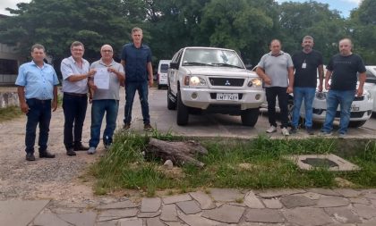 Estado repassa caminhonete para Secretaria da Saúde de Cerro Branco