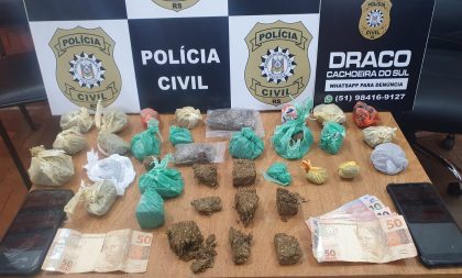 Marina e Vila Verde: Polícia apreende dois menores com 35 porções de droga