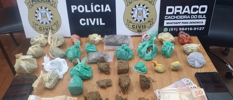 Marina e Vila Verde: Polícia apreende dois menores com 35 porções de droga