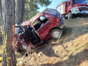 Acidente resulta em dois óbitos e três feridos na ERS-400