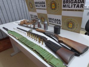 Pelotão Ambiental da BM segue no cerco à caça ilegal com nova apreensão de armas e munições