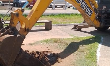 Acidente com criança: Secretaria providencia conserto de brinquedo