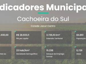 O que o Portal de Indicadores Municipais diz sobre Cachoeira do Sul?