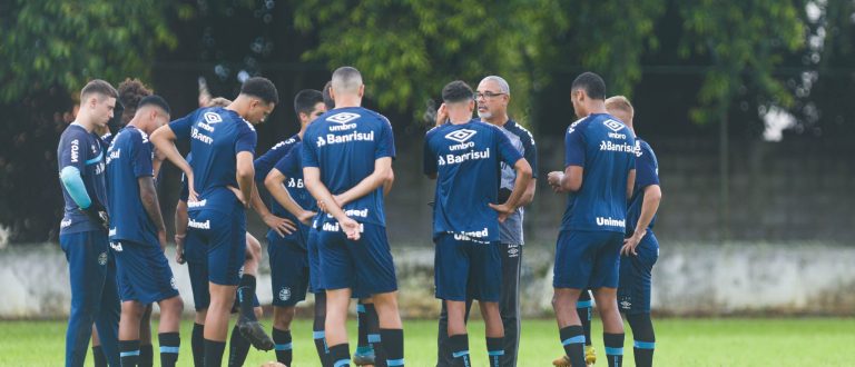 Grêmio faz último treino antes de enfrentar o Picos-PI pela Copinha