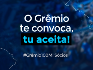 Grêmio lança nova campanha para ampliar base de sócios do Clube