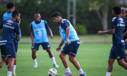 Grêmio realiza primeiro treino da semana focado no Gauchão