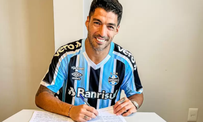 Grêmio apresenta Luis Suárez em evento especial na Arena