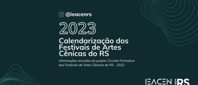 Mapeamento de festivais de artes cênicas busca estimular parcerias e aproximar público