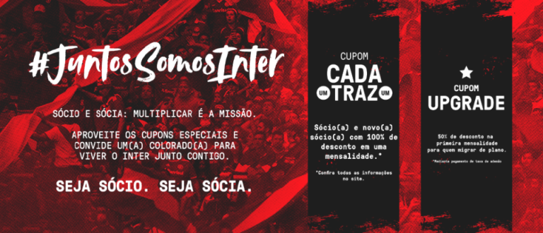 Lançada campanha de sócios “Juntos somos Inter”