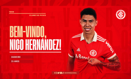 Inter contrata o zagueiro Nicolás Hernández