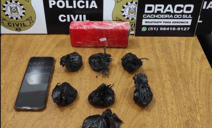 Polícia apreende menor e prende mulher por tráfico no Tibiriçá