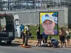 Vídeo: homem morre em acidente na Avenida dos Imigrantes