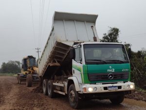 Caminhão furtado da Prefeitura de Novo Cabrais é localizado em Canoas