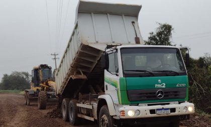 Caminhão furtado da Prefeitura de Novo Cabrais é localizado em Canoas