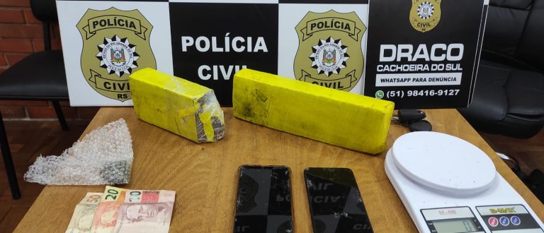 Polícia prende um homem e três mulheres por tráfico no São José
