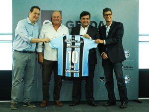 Grêmio e Gerdau selam parceria de patrocínio para categorias de base