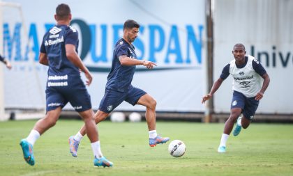 Grêmio faz último treino antes de enfrentar o Aimoré para manter os 100% no Gauchão